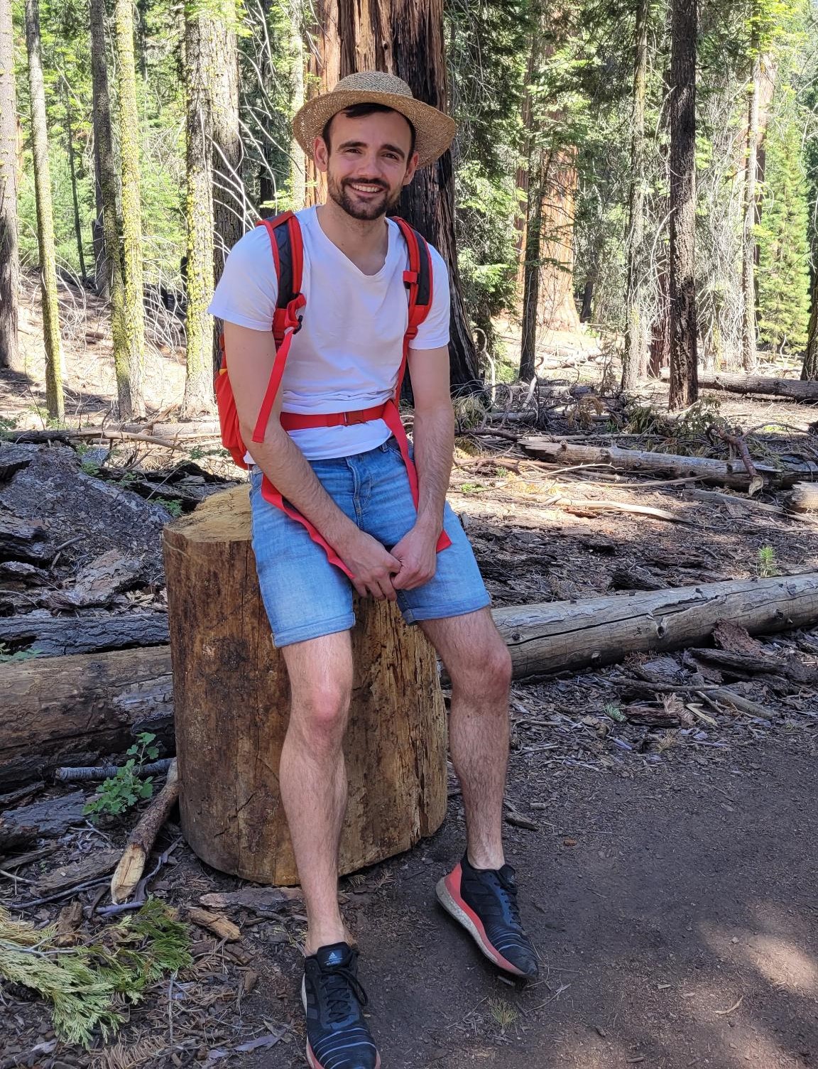 Photo of me in Yosemite National Park.